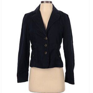 SHARAGANO Studio Navy Blue Blazer Size S